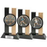 Houten standaard Atletiek