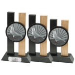 Houten standaard Duif