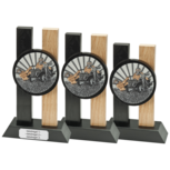 Houten standaard Zijspan