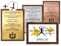 Wandbord H362 - Inclusief kunststof houder