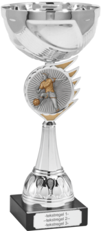 Vrouwen Voetbal Beker met gravering B305