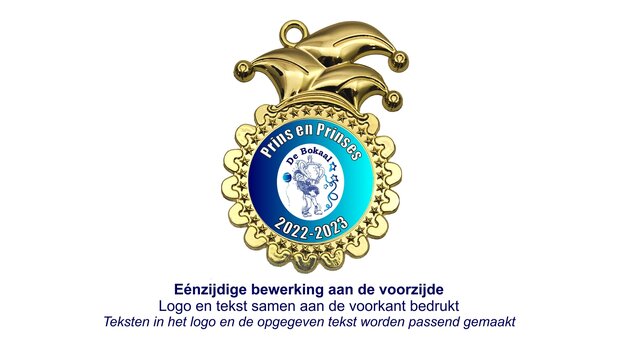 carnaval onderscheiding met logo