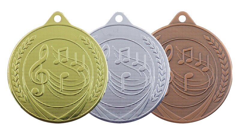 muziek-medaille-goud-zilver-brons-bokaal-arnhem