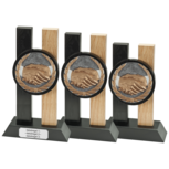 Houten standaard Handdruk Houten standaard Handdruk