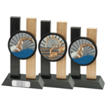 Houten standaard Zwemmen Houten standaard Zwemmen