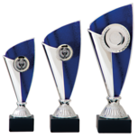 Trofee zilver-blauw Trofee zilver-blauw