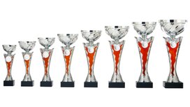 Beker zilver-oranje Beker zilver-oranje