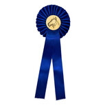 1-rings Paardensport Rozet R1 Blauw - 300x105mm 1-rings Paardensport Rozet R1 Blauw - 300x105mm