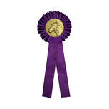 1-rings Paardensport Rozet R1 Paars - 300x105mm 1-rings Paardensport Rozet R1 Paars - 300x105mm