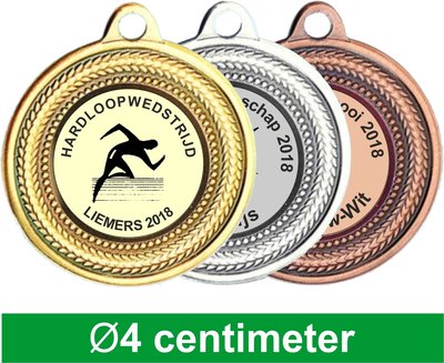 Medaille M67 eenzijdig bewerkt