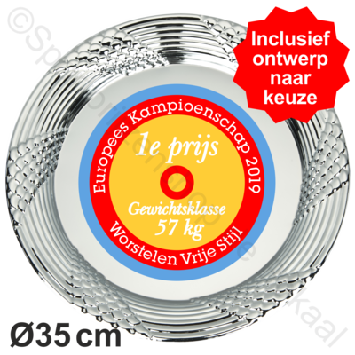 Kampioensschaal Ø35cm | D 283